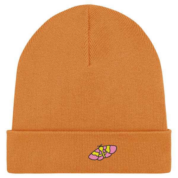 Moth Rib Beanie Embroidery / Geborduurd Thumbnail